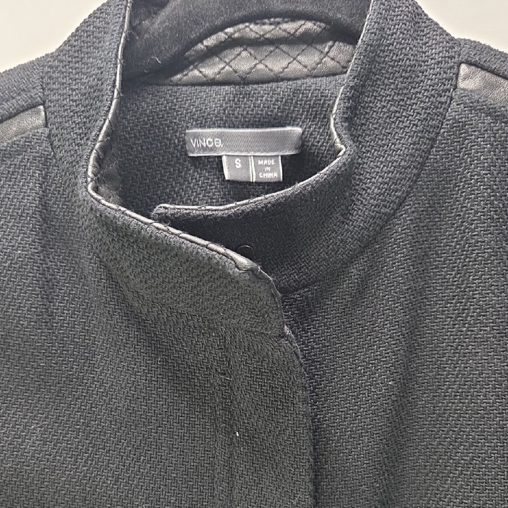 Vince Black Textured Blazer - Picture 4 of 11
